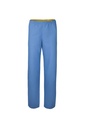 Pyjama SANDY bleu ciel avec bord cote Femme