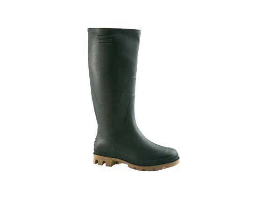 BOTTE SYLVE VERT EN PVC